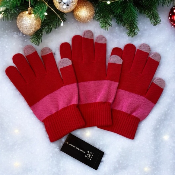 INC International Concepts Accessories - INC International Concepts Pair + 1 Tech Friendly Gloves